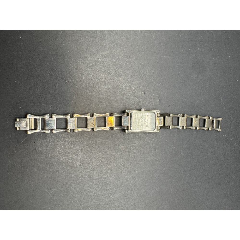 Anne Klein Women's Diamond Rectangular Silver Ton… - image 6